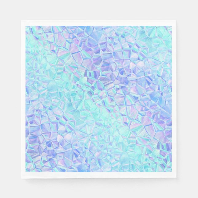 icy iridescence : napkin (Front)