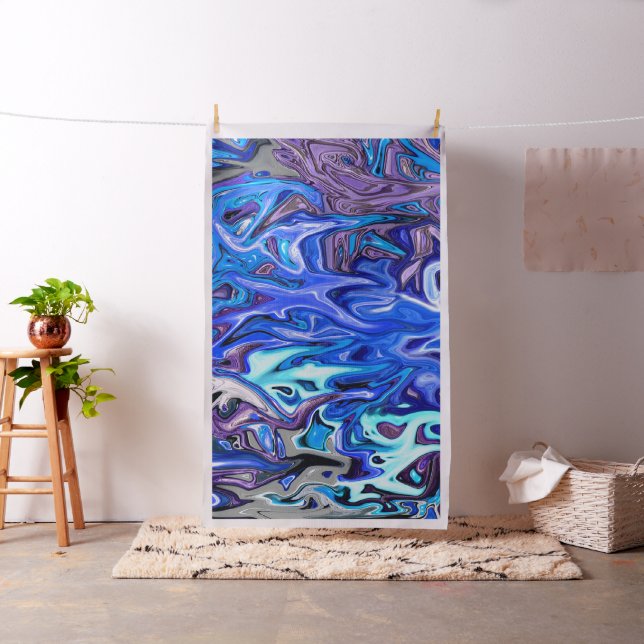 Icy Lake.... Fabric (In Situ)