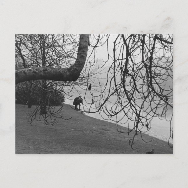 Icy Lake Postcard (Front)