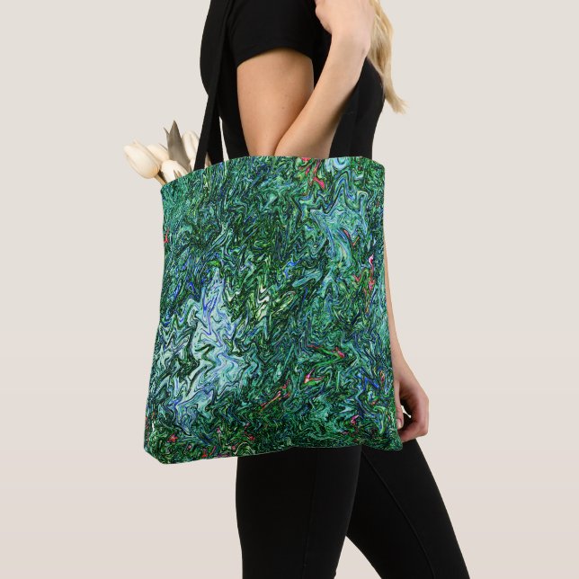 Icy Lake..... Tote Bag (Close Up)