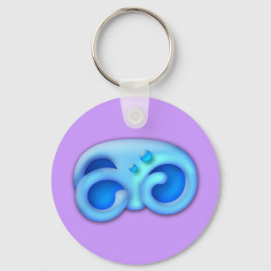 Icy Maya Animal Paw Keychain
