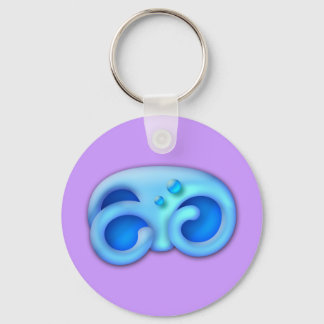 Icy Maya Animal Paw Keychain