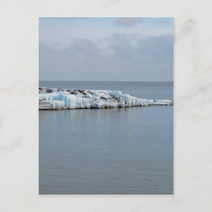 Icy Shore Postcard