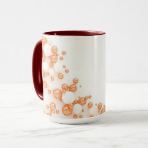 Icy Sky Blue Copper Bubble Mug