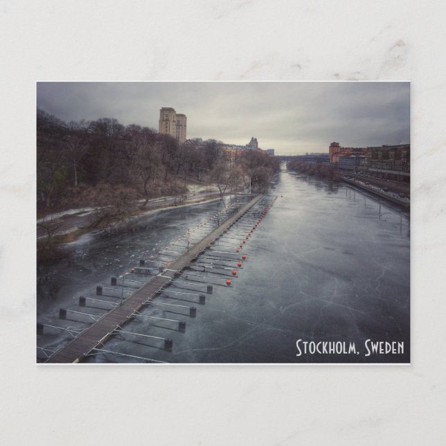 Icy Stockholm Postcard (Front)