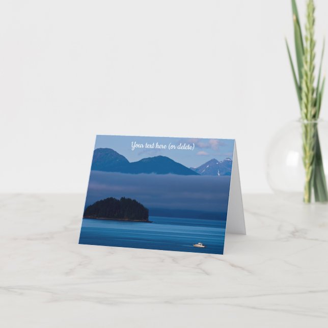 Icy Strait Point, Hoonah, Alaska Greeting card (Front)