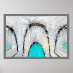 Icy time tunnel poster