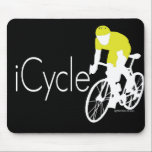 icycle mouse pad<br><div class="desc">A fun way to show your love of cycling.</div>