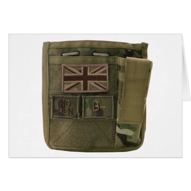id admin pouch british army (Front Horizontal)