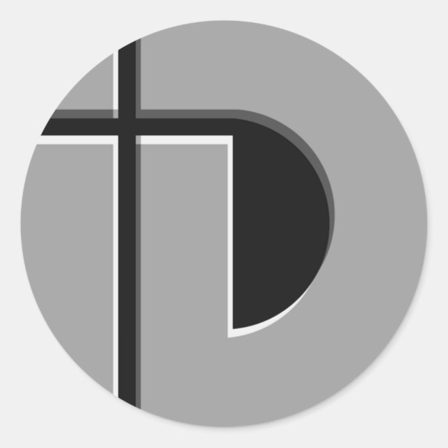 ID Auto Emblem Classic Round Sticker (Front)