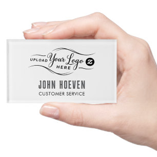 ID Badge Card Business Employee Staff Logo Name