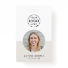 ID Card Badge | Minimal Business Employee Photo