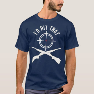 ID Hit That Clay Shooting Clay Target T-Shirt