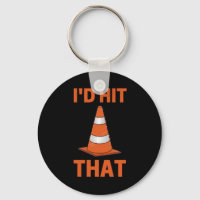 I'd hit that funny autocross orange traffic cone