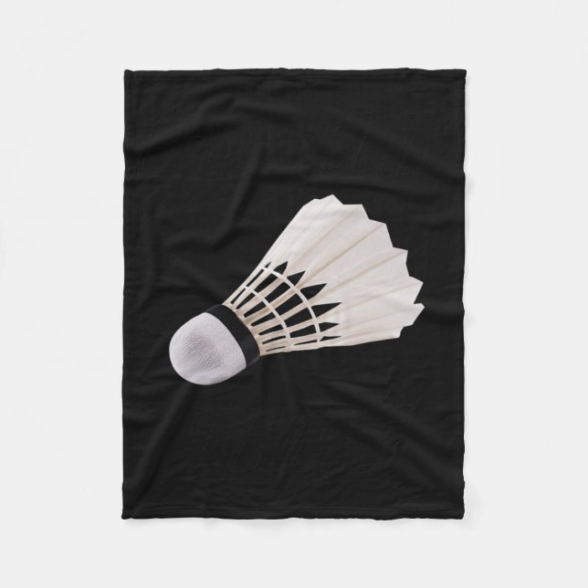 I'd Hit That Funny Badminton  Fleece Blanket (Front)