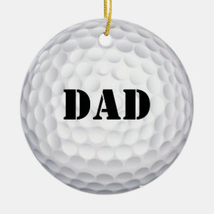 I'd Hit That! Golf  Ball Ceramic Ornament