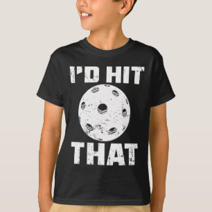I'd Hit That Pickleball Player Badminton Racquet G T-Shirt