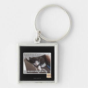 I'd hug you bigger keychain