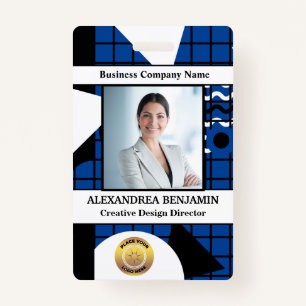ID Identification Card Employee Photo Custom Badge