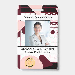 ID Identification Card Employee Photo Custom    Badge