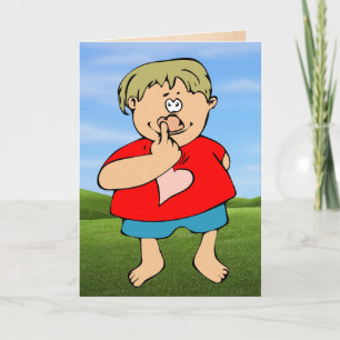 I'd Pick You Valentine Card
