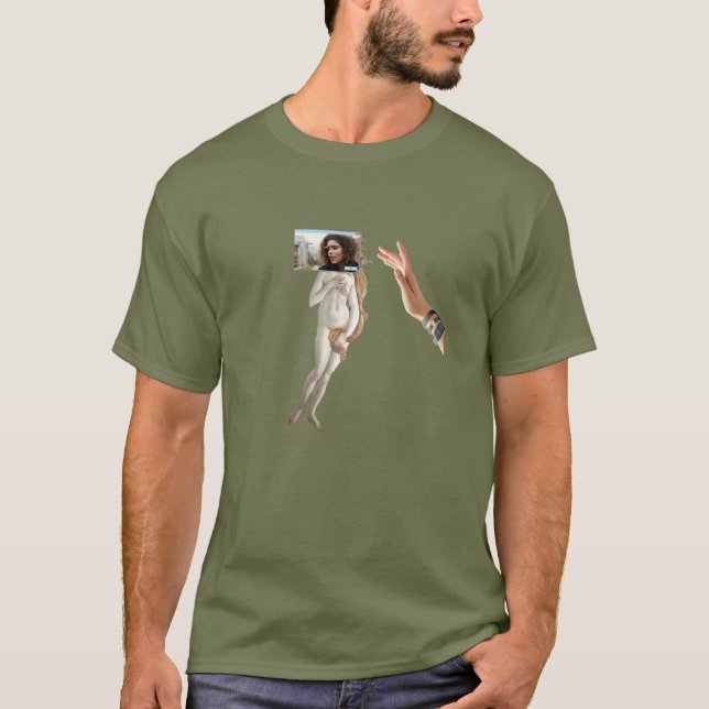 I'd Rather Be A Cyborg Than A Goddess T-Shirt (Front)