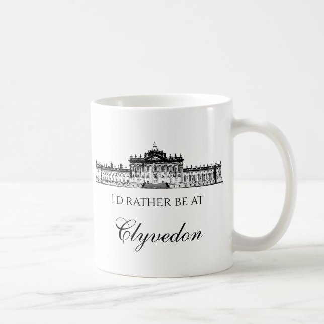I'd Rather Be at Clyvedon Coffee Mug (Right)