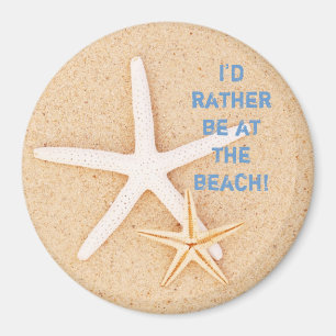I'd Rather Be... Beach Magnet