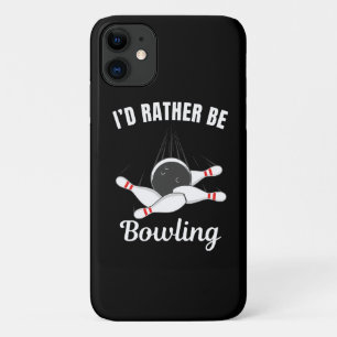 I'd rather be bowling iPhone 11 case