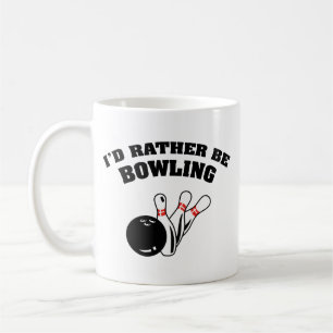 I'd Rather Be Bowling Coffee Mug