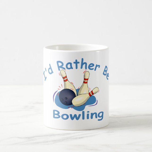 I'd Rather Be Bowling Mug (Center)