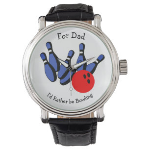 I'd Rather be Bowling, Personalized Watch