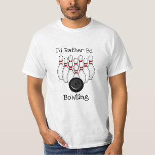 I'd Rather be Bowling T-Shirt