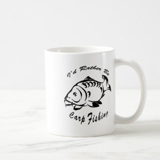 I'd Rather Be Carp Fishing Carp Fishing Tee Men Wo Coffee Mug