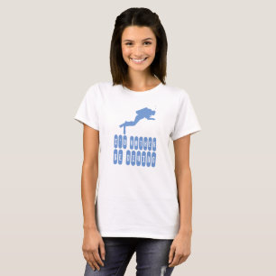 I'd rather be diving. Shirt for divers