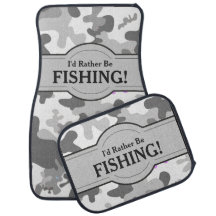 I'd Rather Be (Fishing) Camouflage Personalized