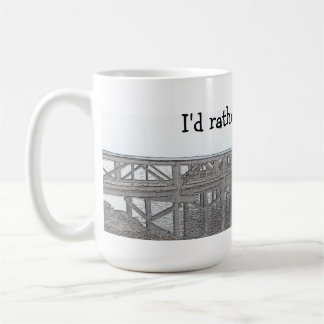 I'd Rather Be Fishing Coffee Mug