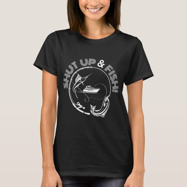 I'd Rather Be Fishing T-Shirt (Front)