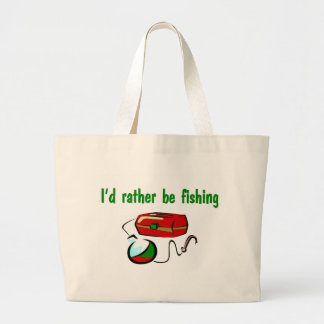I'd Rather Be Fishing Tote