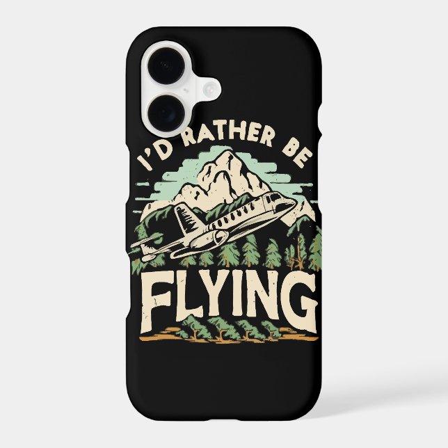 I'd Rather Be Flying. Airplane (Back)
