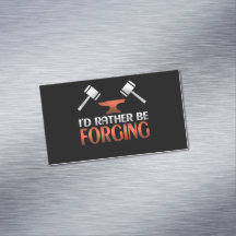 I'd Rather Be Forging Blacksmith Forge Hammer