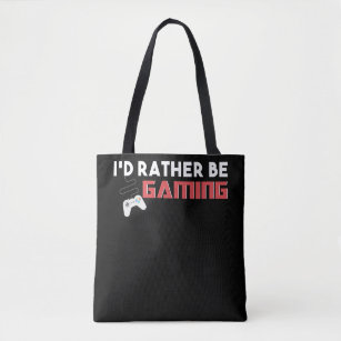 I'd Rather Be Gaming Computer And Console Gamer Tote Bag