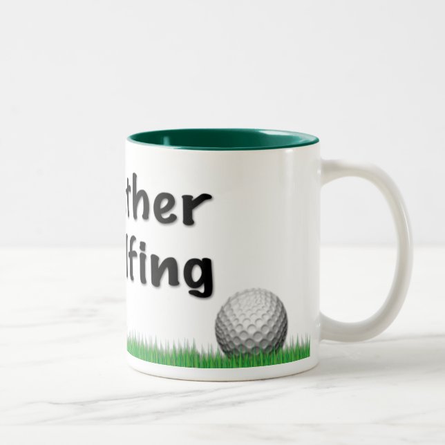 I'd Rather Be Golfing Mug (Right)