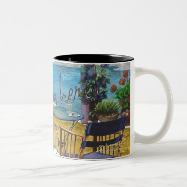 I'd rather be here Mug (Right)