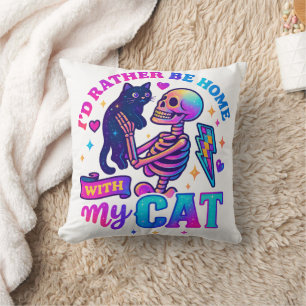 I'd Rather Be Home.... Throw Pillow