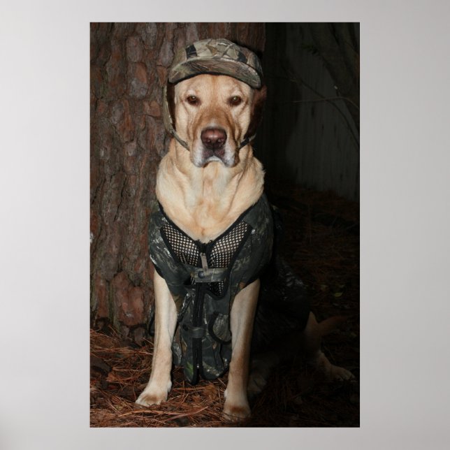 I'd Rather be Hunting Poster (Front)