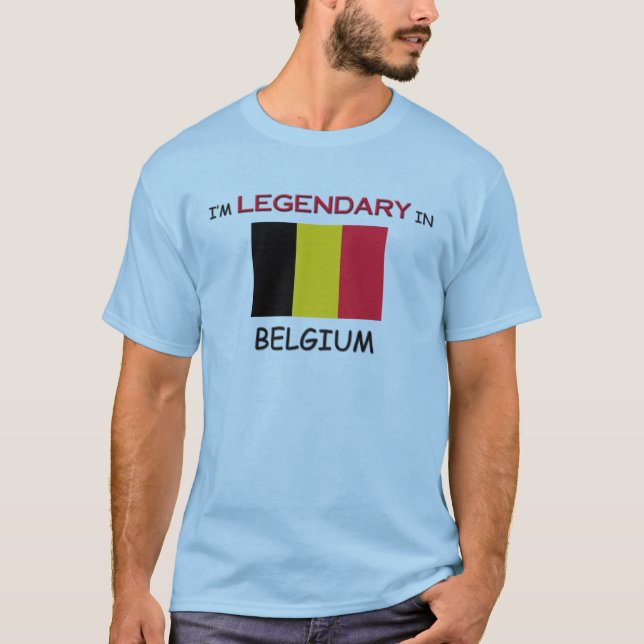 I'd Rather Be In BELGIUM T-Shirt (Front)