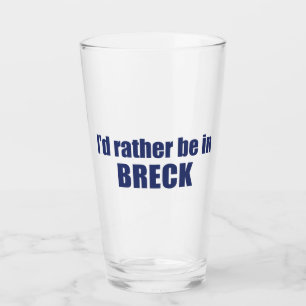 I'd Rather Be In Breckenridge Colorado Glass