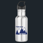 I'd Rather Be In Bryson City Mountain 532 Ml Water Bottle<br><div class="desc">Bryson City,  North Carolina is a gateway to the Great Smoky Mountains National Park,  with wildflowers,  streams and part of the Appalachian Trail!</div>