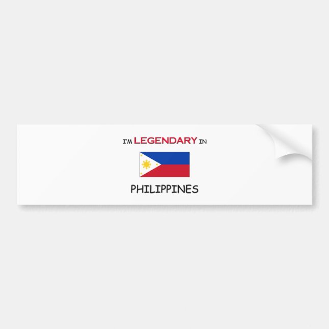I'd Rather Be In PHILIPPINES Bumper Sticker (Front)